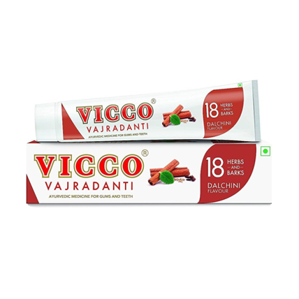 Vicco Tooth Paste Vajaradanti Herbs And Barks